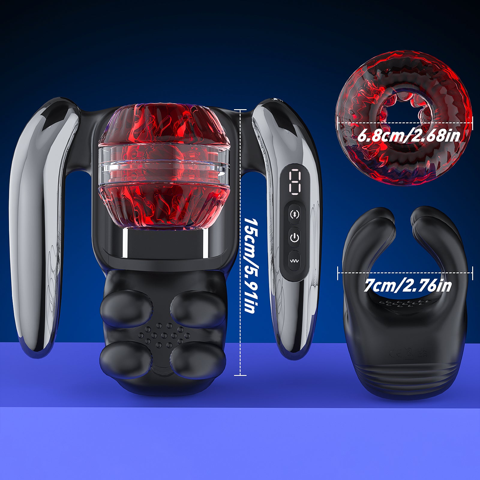 XG21 PLUS: 3-in-1 Auto Masturbator & Stamina Trainer with 9 Thrust & Vibration Modes