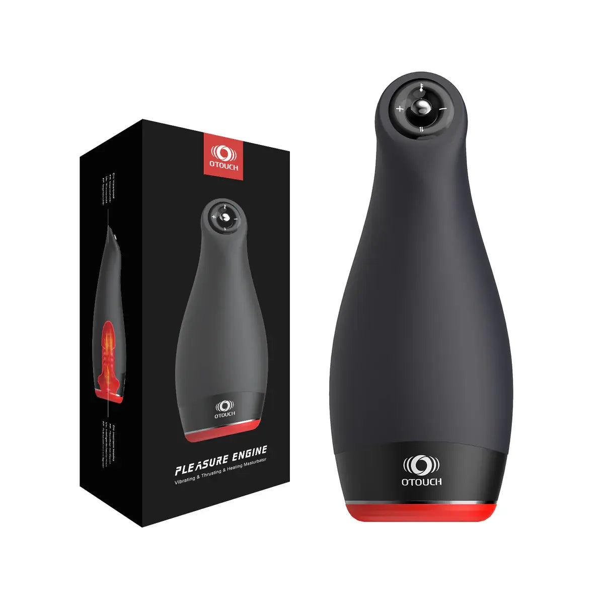 Pleasure Engine: Instant Heat Blowjob Machine Thrusting Vibrating Waterproof