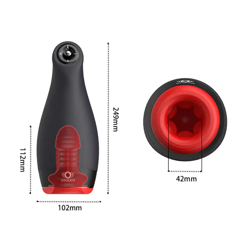 Pleasure Engine: Instant Heat Blowjob Machine Thrusting Vibrating Waterproof
