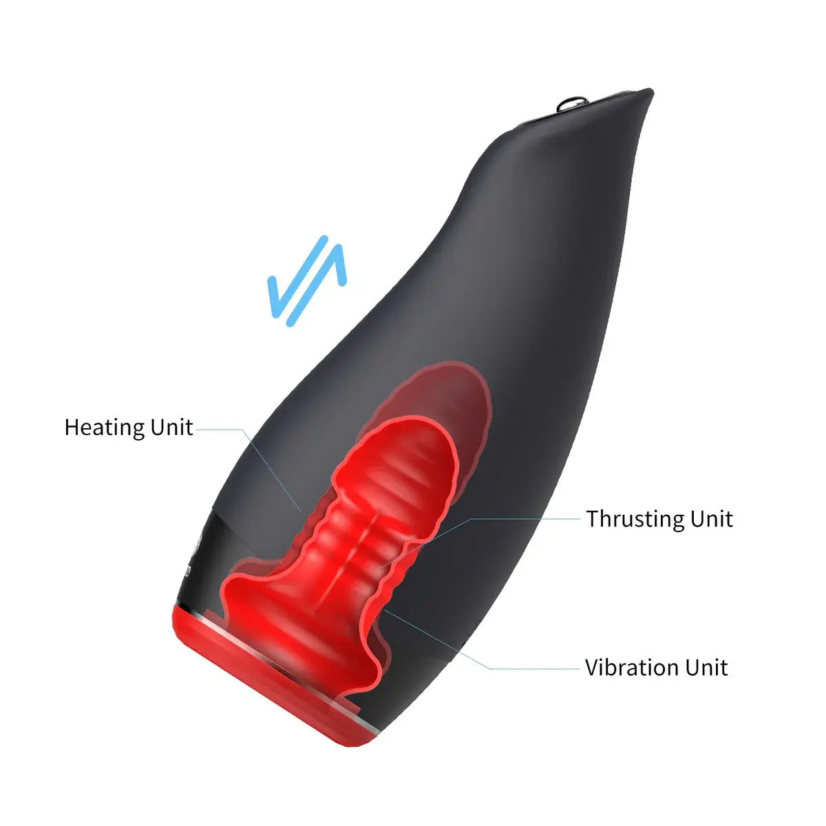 Pleasure Engine: Instant Heat Blowjob Machine Thrusting Vibrating Waterproof