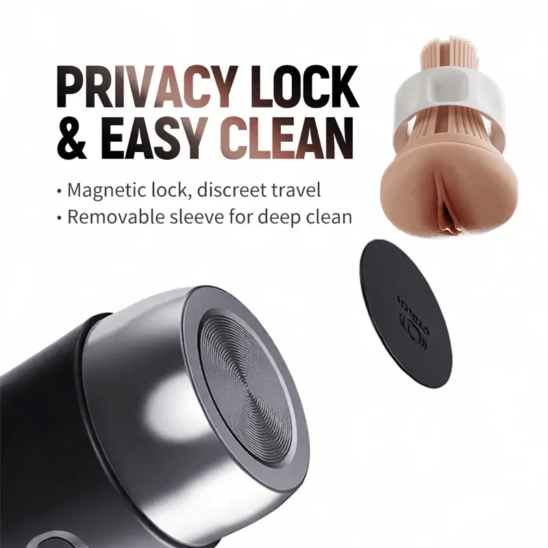 Inscup 4: Male Masturbator with Gen 2 Suction Tech & Privacy Key Lock