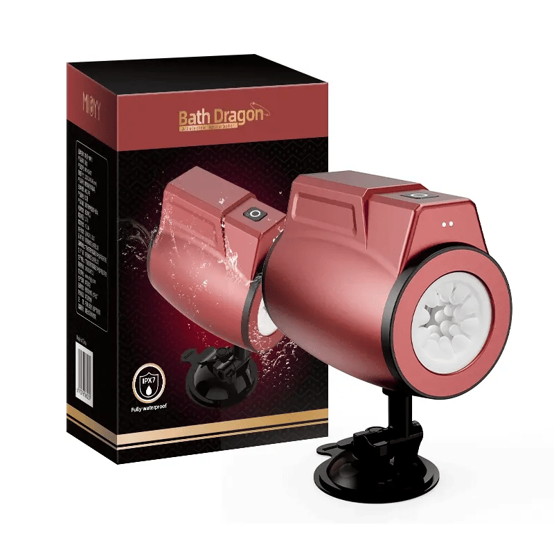 XR7: Dual Ended Male Masturbator Thrusting Rotating Vibrating Waterproof