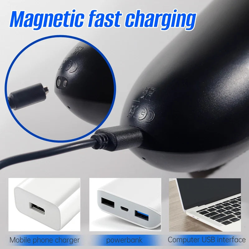 XS3: Portable Male Masturbator 9 Vibration 5 Suction for Small Penis