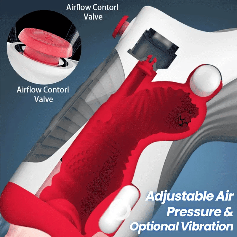Leten Air Blast: High-Frequency Vibrating Stroker with Portable Design