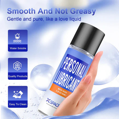 PureGlide 5.28Oz Water-Based Personal Lubricant: Easy-Clean & Non-Sticky