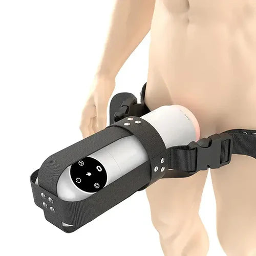 XA6: Hands-Free Wearable Strap for Masturbation Cup