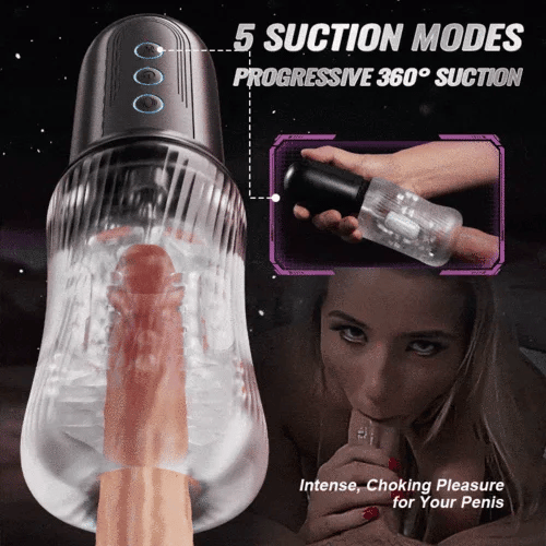 XS14 Pro: Male Masturbator with Powerful & Tight Suction Vibration