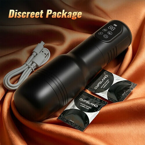 XS2 Pro: Ass Masturbator 7 Suction Vibration One-Key Pressure Boost & Release