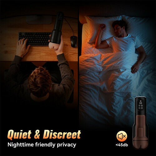 XS2 Pro: Ass Masturbator 7 Suction Vibration One-Key Pressure Boost & Release