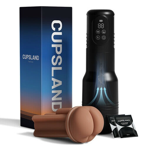XS2 Pro: Ass Masturbator 7 Suction Vibration One-Key Pressure Boost & Release