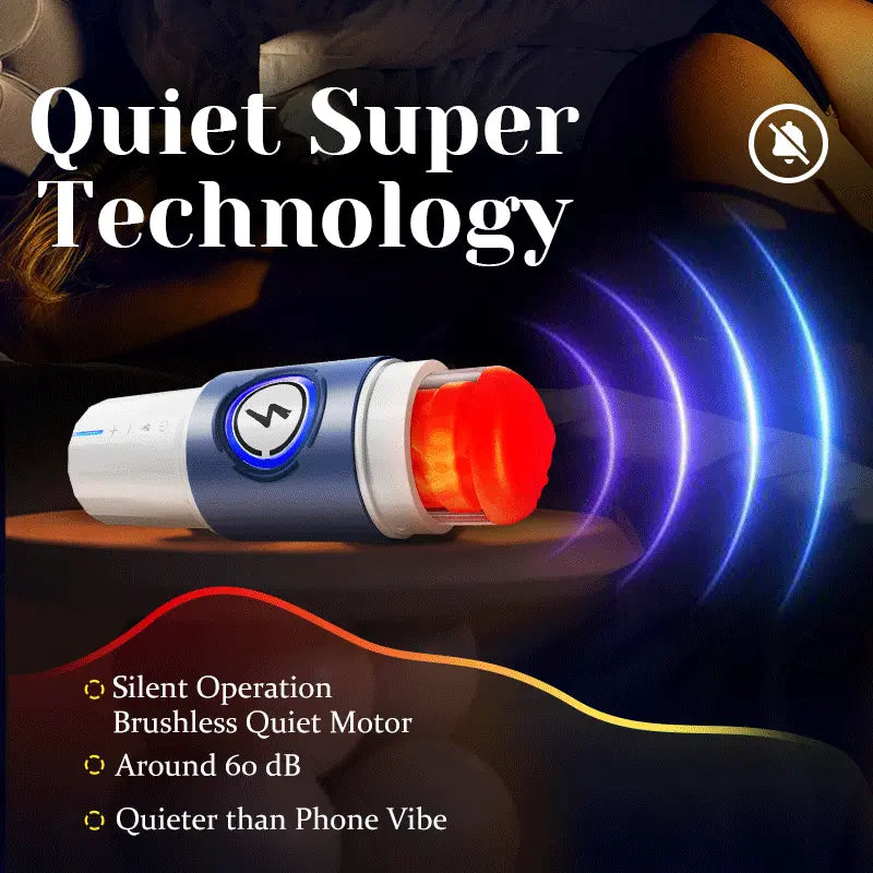 Leten ThermoPod: High-Speed Auto Stroker with 10-Strip Infrared Light Heating