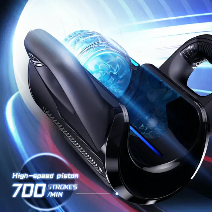 Leten Thrusting Pro: 700 SPM High-Speed Auto Stroker with Dual Sleeves