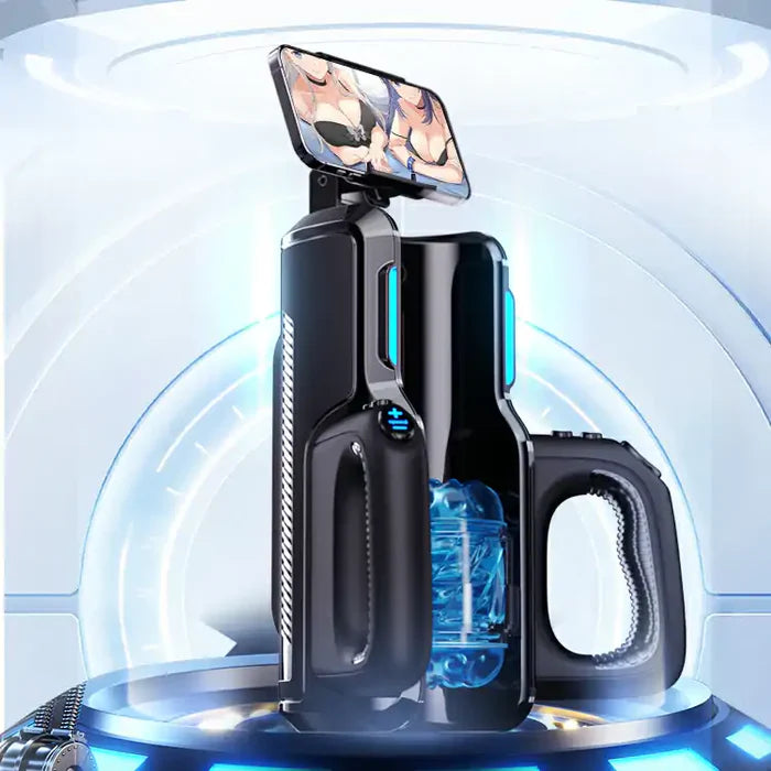 Leten Thrusting Pro: 700 SPM High-Speed Auto Stroker with Dual Sleeves