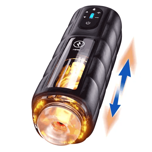 Leten Zero Gravity: Luxury 168-LED Light-Heating Auto Stroker with Vibration