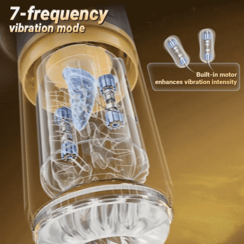 XR15: 5-in-1 Auto Stroker Thrusting Rotating Vibrating Licking & One Click Burst