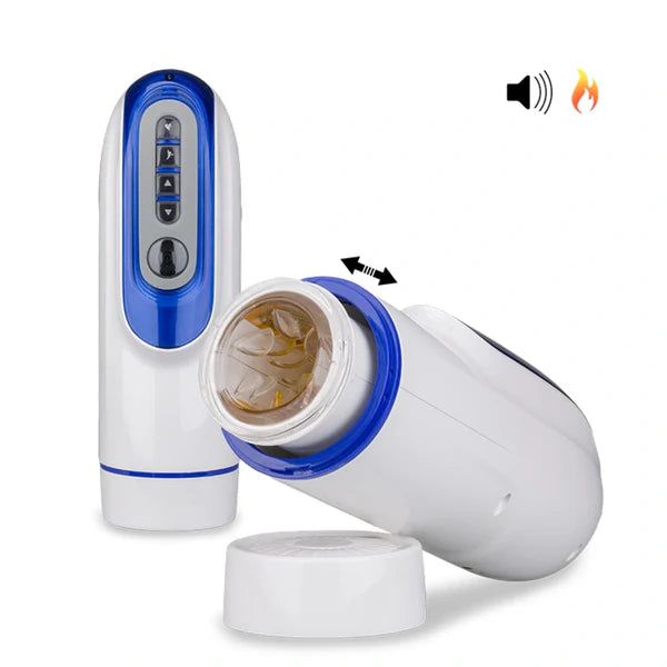 Leten Turbo: Auto Stroker 5 Thrusting Rotating 5 Gear Speed with Heat