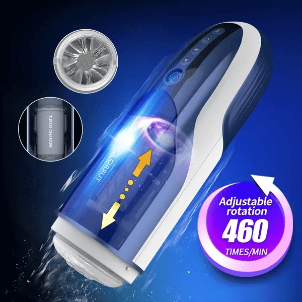 Leten Turbo Charger: High-end Auto Stroker with 10 Thrusting Rotating