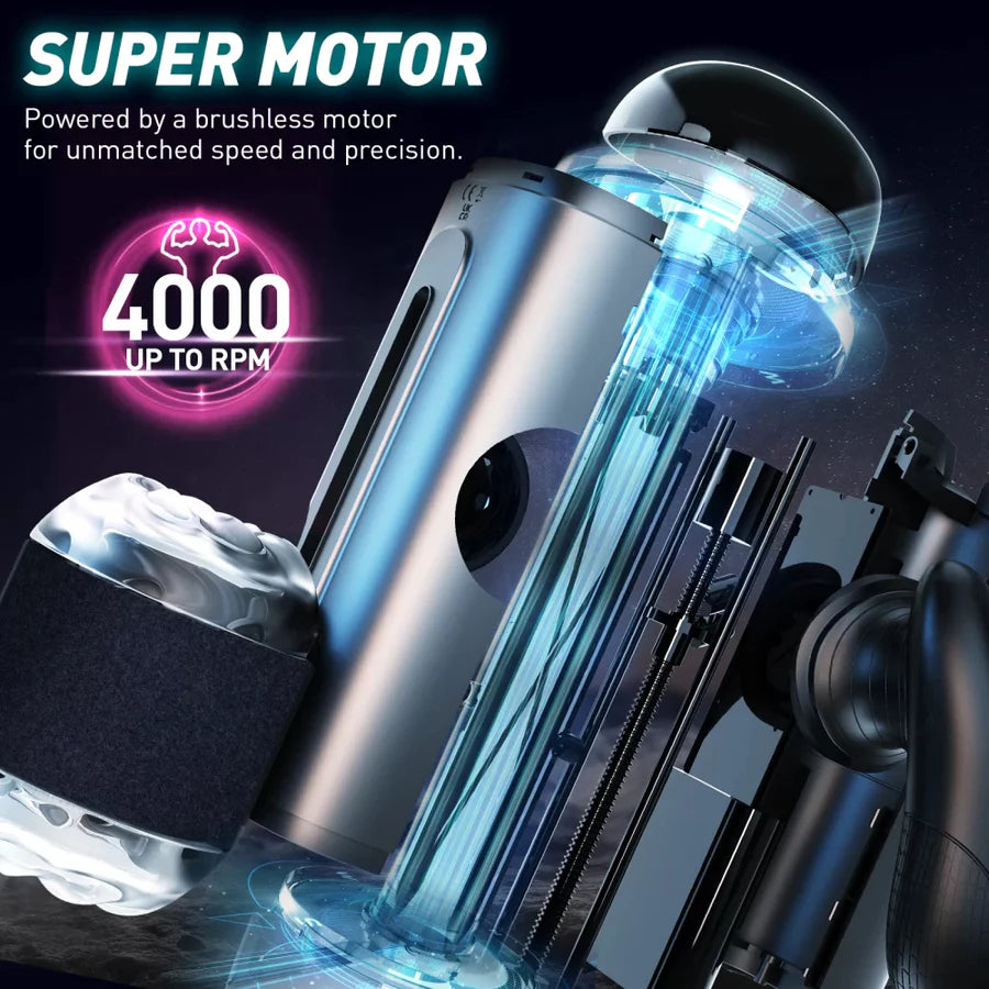 XT6: Auto Stroker 10-Point Position Tuning & Adjustable Strap-In