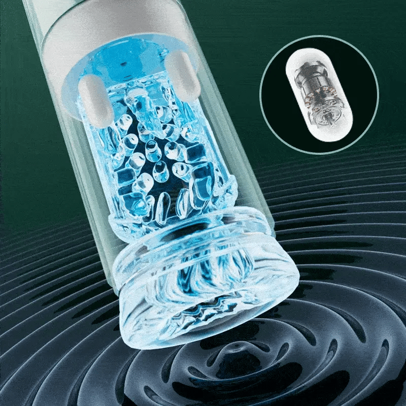 XR4: Waterproof Blowjob Machine 5-in-1 Sucking, Thrusting, Rotating & Vibrating