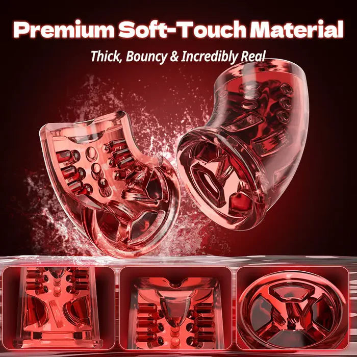XS5: Blowjob Machine Sucking, Rotating & Thrusting with Detachable Handle