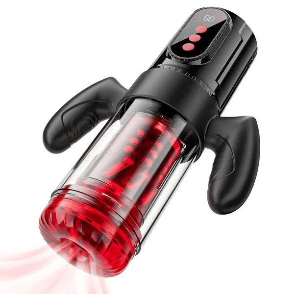 XS5: Blowjob Machine Sucking, Rotating & Thrusting with Detachable Handle