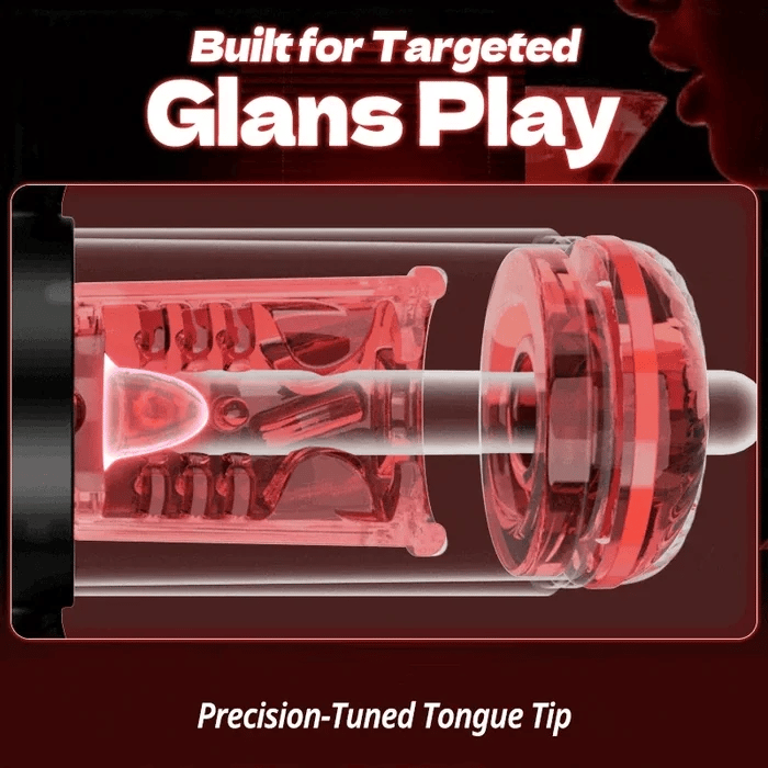 XS5: Blowjob Machine Sucking, Rotating & Thrusting with Detachable Handle