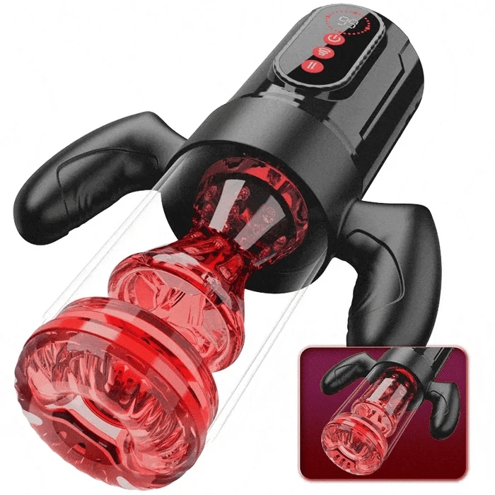 XS5: Blowjob Machine Sucking, Rotating & Thrusting with Detachable Handle