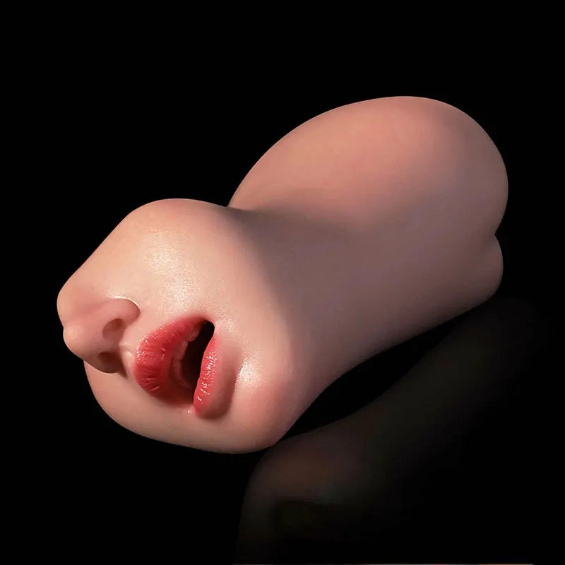 Melissa: 3 in 1 Silicone Oral vaginal Anal Masturbator Ultra Realistic