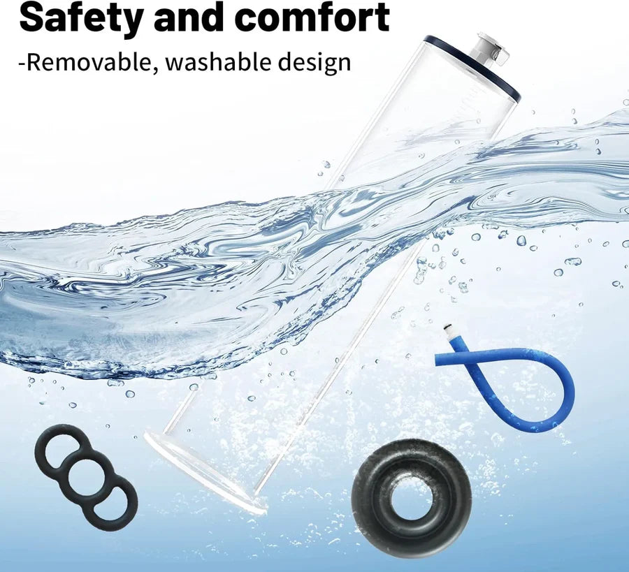 XP5: Electric Penis Pump Handle Pumping Release & Smart Contol