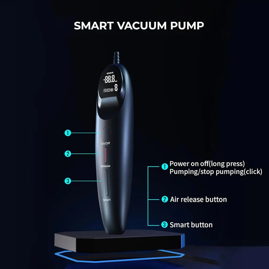 XP5: Electric Penis Pump Handle Pumping Release & Smart Contol