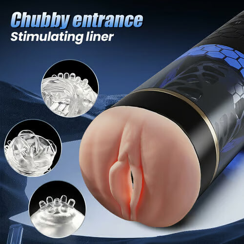XR11: Hands-Free Male Masturbator 10 Thrusting & Rotating & Suction Base