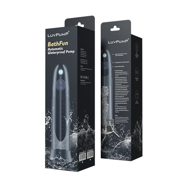 Bathfun: Hydro Penis Pump with 3 Suction Modes & Waterproof Design