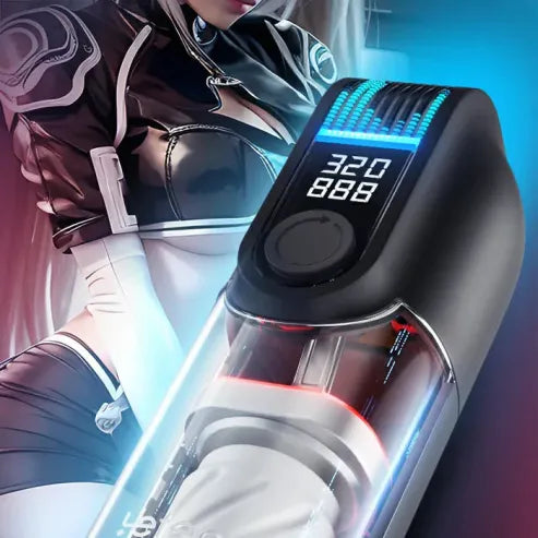 Leten Black Hole Pro: Dual Heating Auto Stroker with Stepless Speed Control