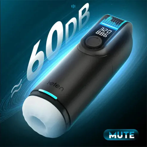 Leten Black Hole Pro: Dual Heating Auto Stroker with Stepless Speed Control