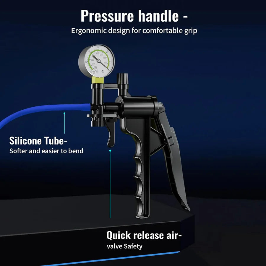 OptiMax: Premium Penis Pump with Pistol Grip & Gauge