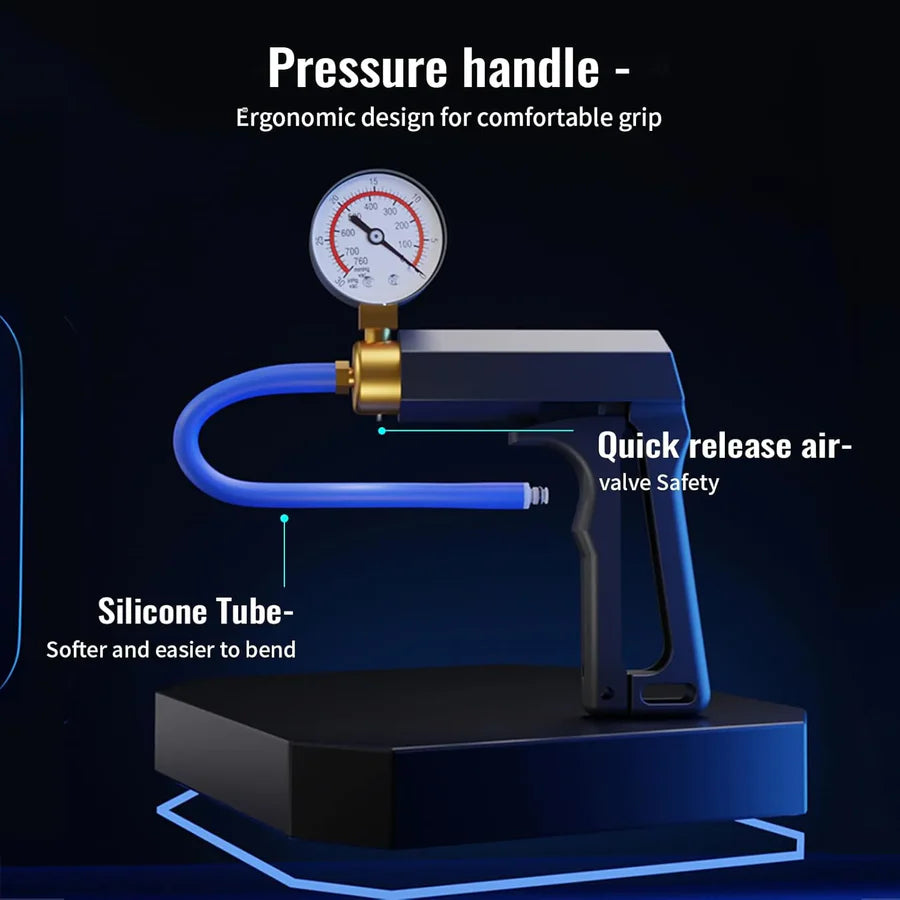ProMax: Premium Penis Pump with Squeeze-Lever Bar & Gauge