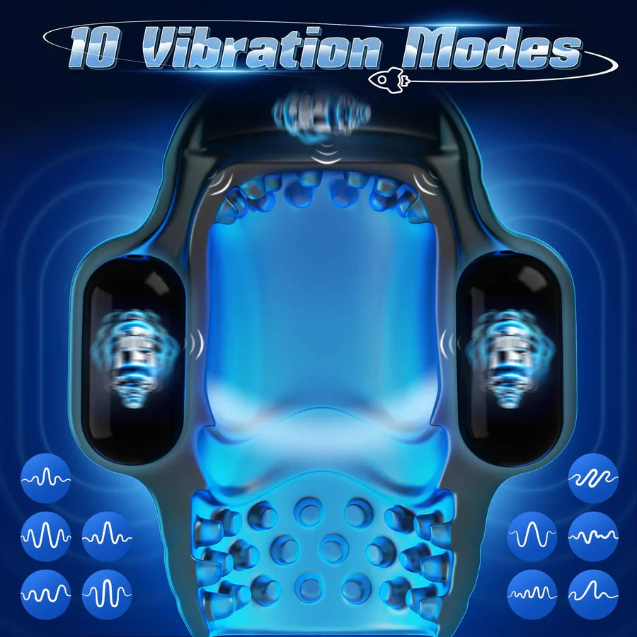 XG1 Pro: Smart Penis Vibrator Triple-Motor Licking & Vibration Stimulator