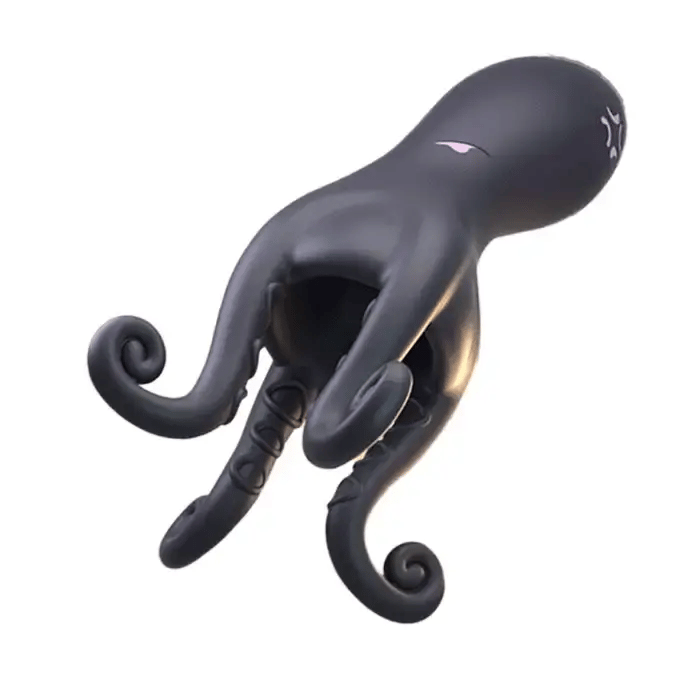 XG11: Hands-Free Octopus Penis Vibrator with C-Ring Support