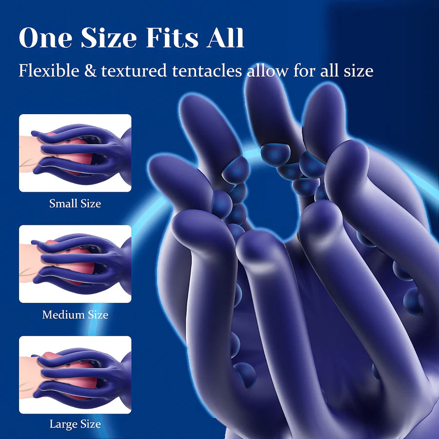 XG16: Penis Vibrator 10 Vibration Octopus Tentacle Design