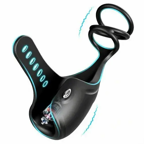 XG5: Smart Penis Vibrator 3-in-1 App-Controlled Glans Trainer with Adjustable Strap