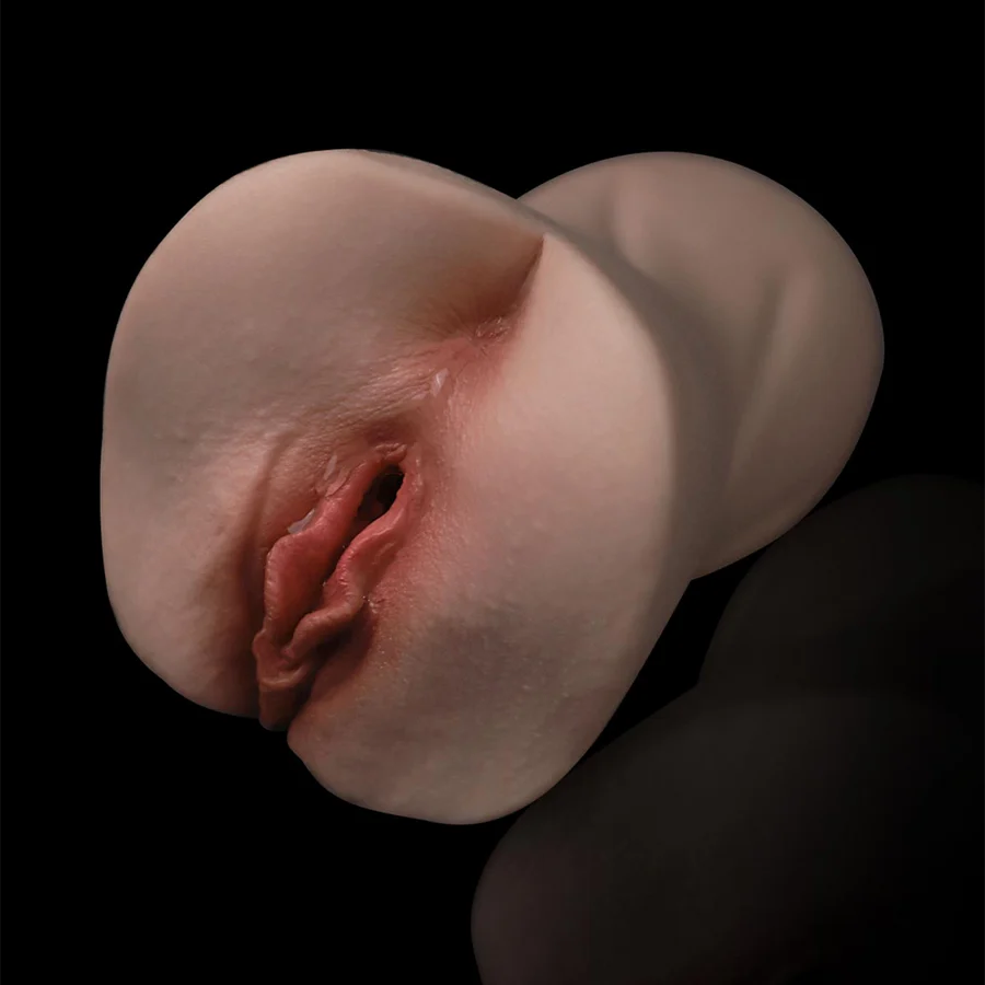 PUX12: Silicone Pussy Stroker 0.73kg (1.6 lb) Portable Realistic Vaginal