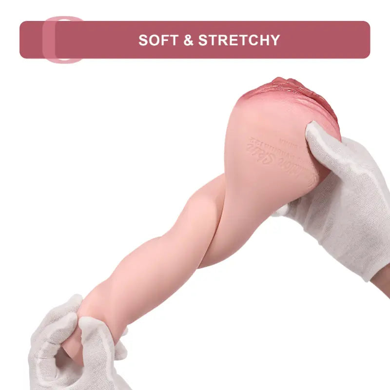 PU08: Silicone Pussy Stroker 9.65" Realistic Mature Vaginal