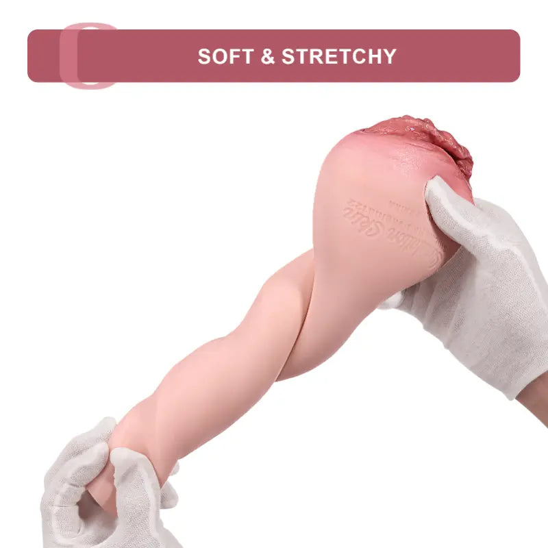 PU09: Silicone Pussy Stroker 9.65" Realistic Experienced Vaginal