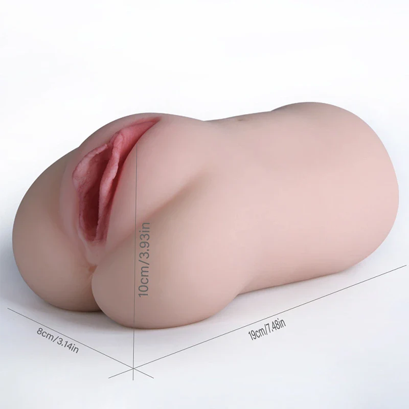 PU77 TPE Pussy Stroker: 7.5" Lifelike Vaginal with Tight Texture