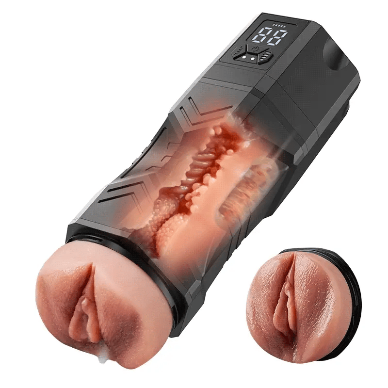 XV10: Realistic Masturbator Vacuum Suction Vibrating & Waterproof