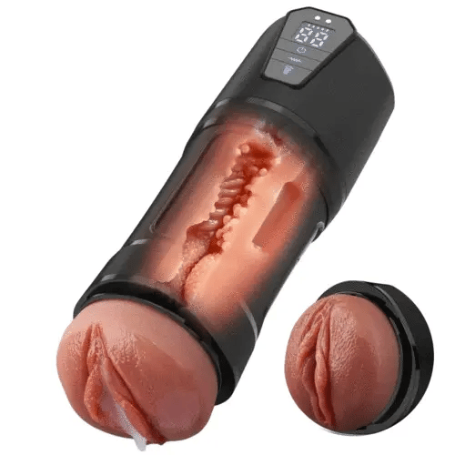 XV8: Realistic Masturbator 1:1 Replica with 5 Suction & 10 Vibration