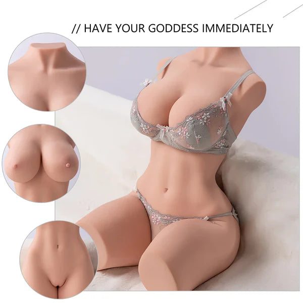 Zoey: TPE Torso Sex Doll 19.2kg (42.3lb) Big Breasts & Juicy Booty