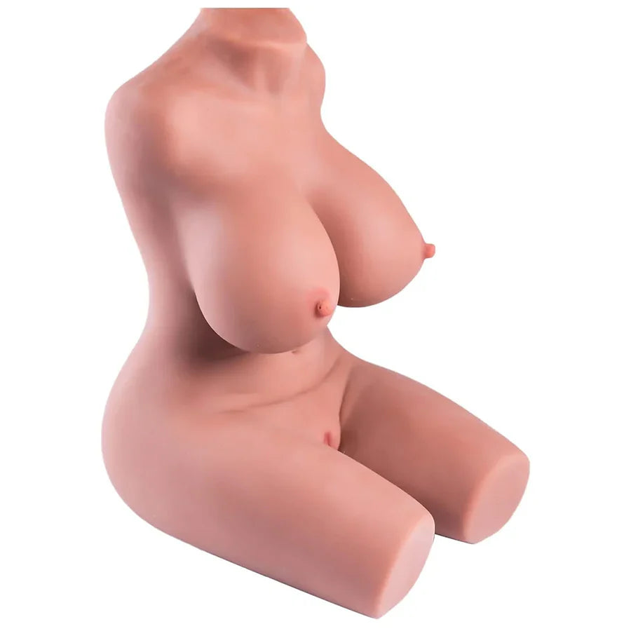 Alina: TPE Sex Torso 3.1kg (6.9lb) 3-in-1 Skeleton Poseable Masturbator