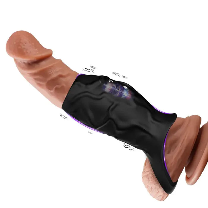 PR11 Pro: Vibrating Cock Ring Full-Length Support & Scrotal Locking System