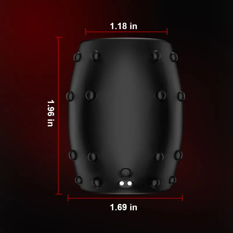 PR5 Vibrating Cock Ring: 3-in-1 Dual-Ring with Scrotal & Clitoral Stimulator